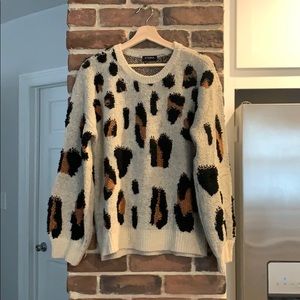 Leopard Print Sweater